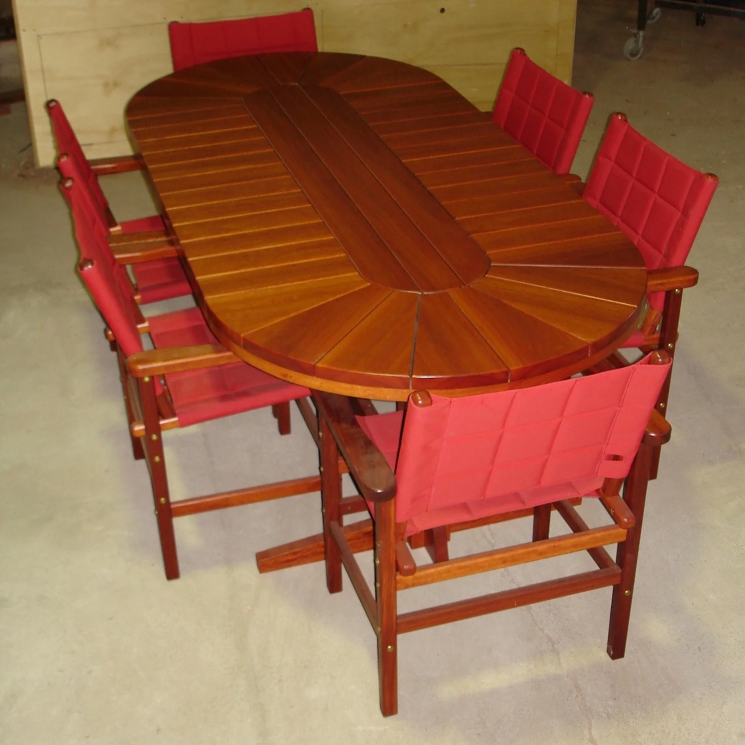 Blue Gum outdoor dining setting