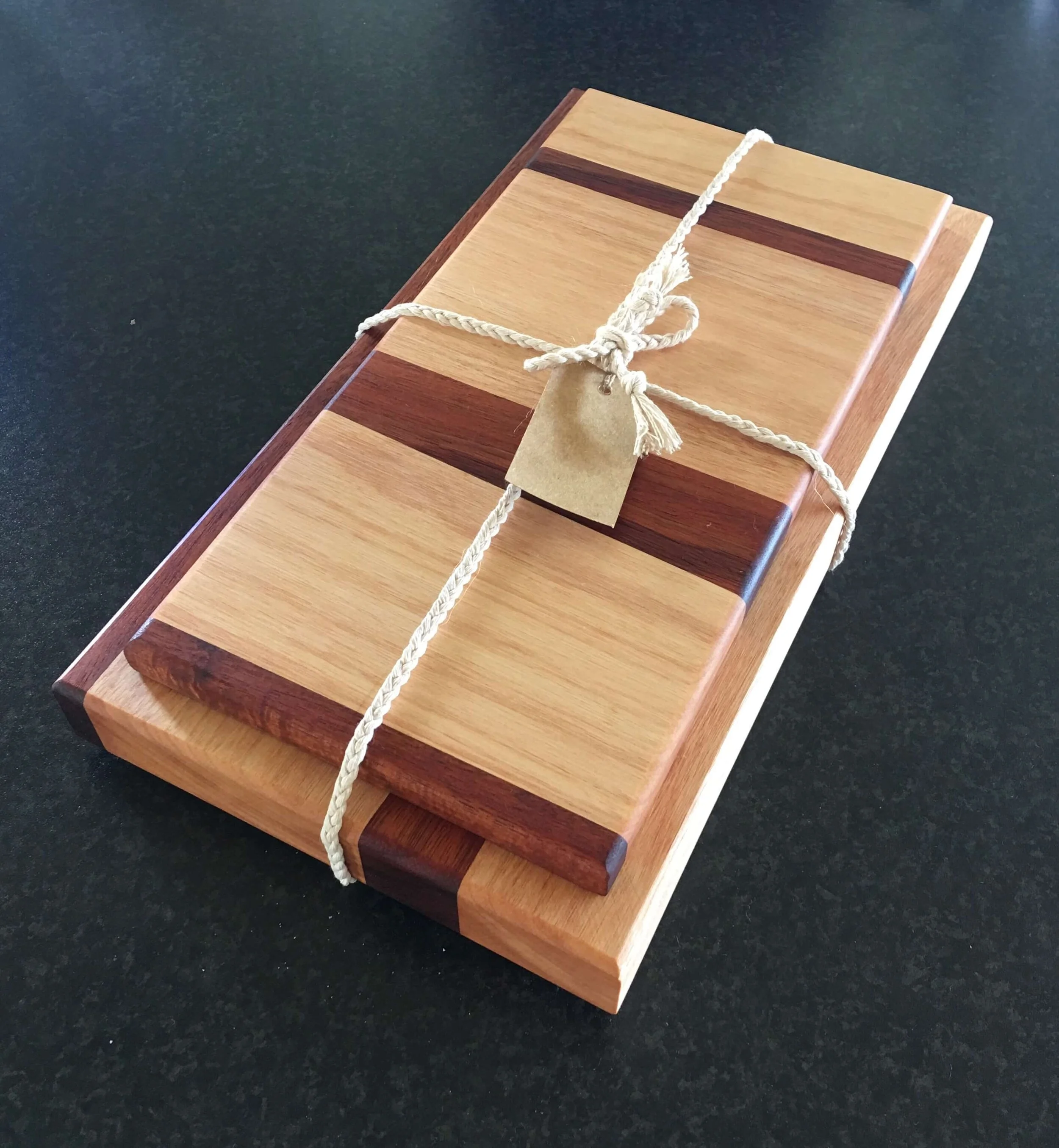 Scented Maple and Jarrah bread boards
