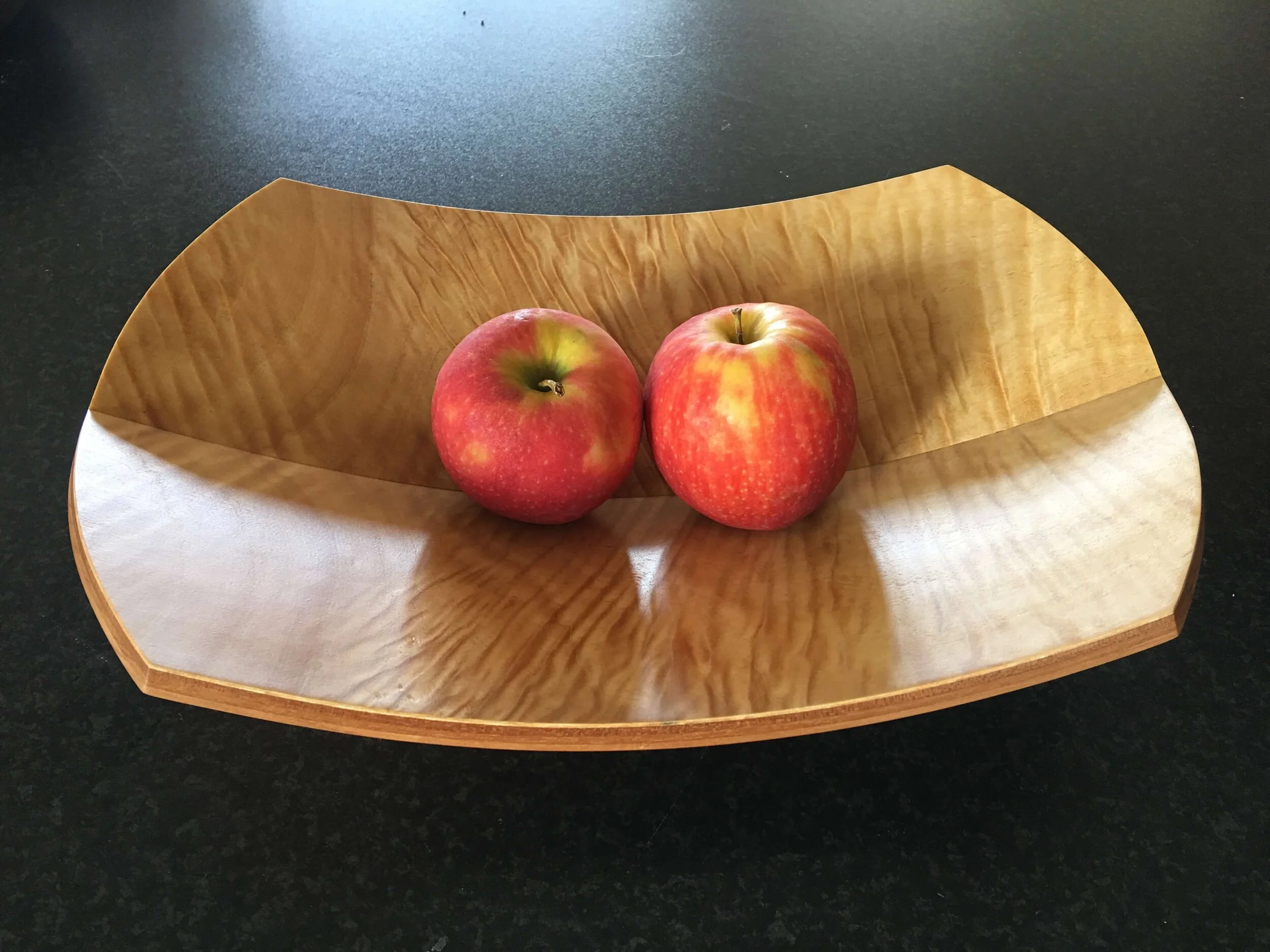 Bumpy Ash coopered bowl