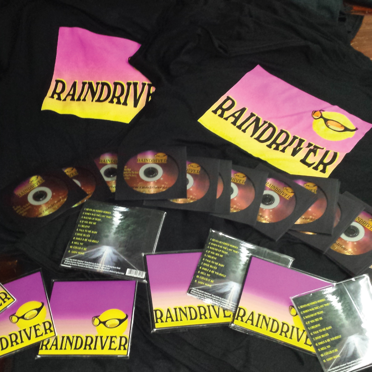 Raindriver CD with limited edition DVD!