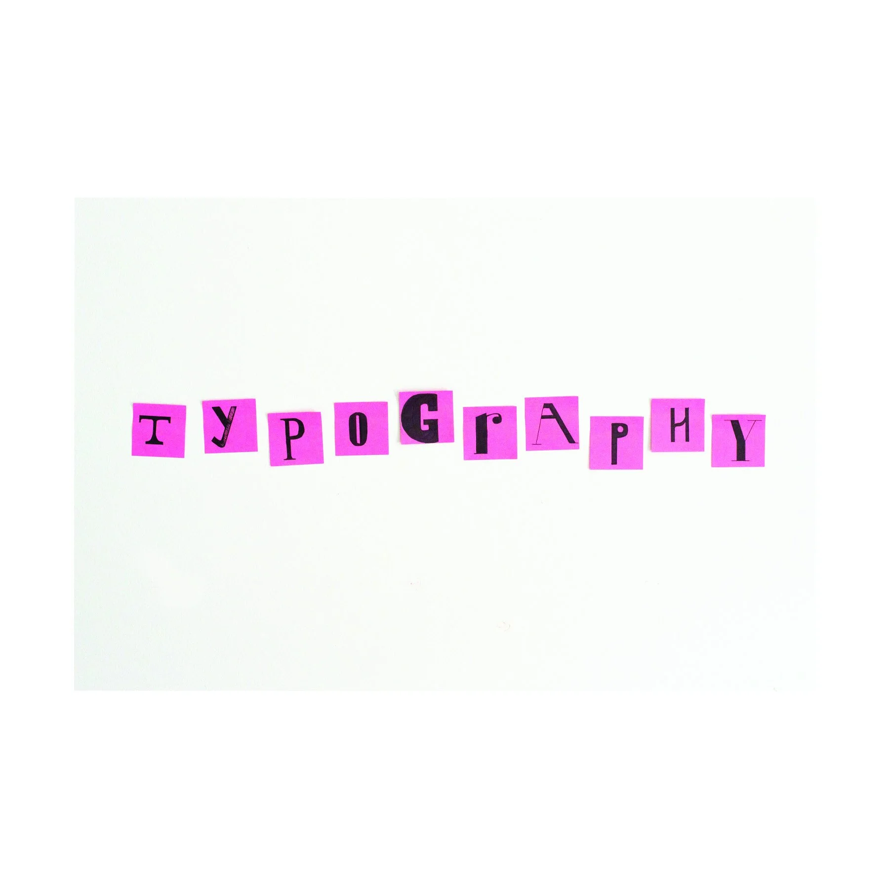 Explore: Typography