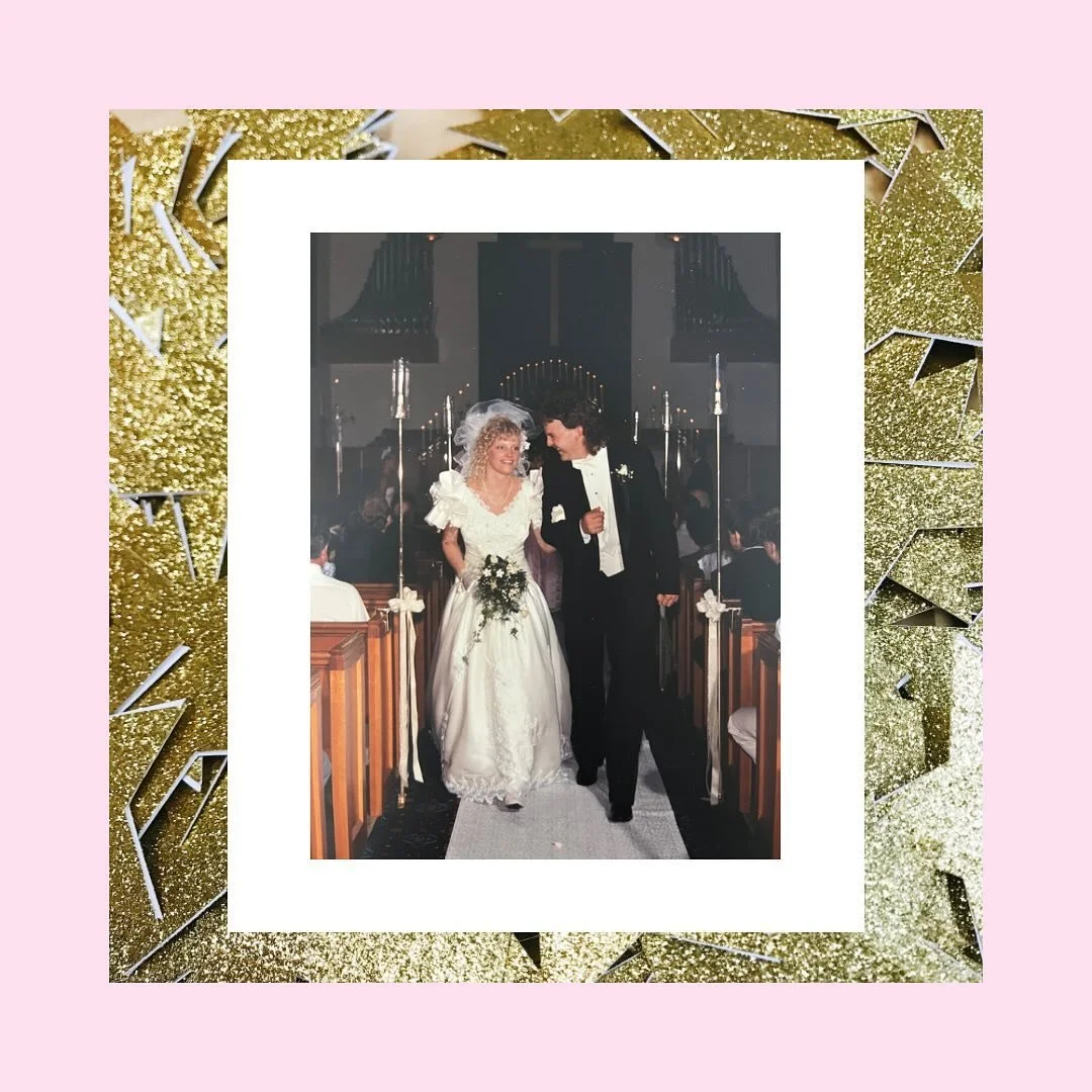 It&rsquo;s my parents 34 years today (!!!) I hit the parent lottery. I&rsquo;m so happy they found each other and continue to choose each other everyday. &hearts;️💌