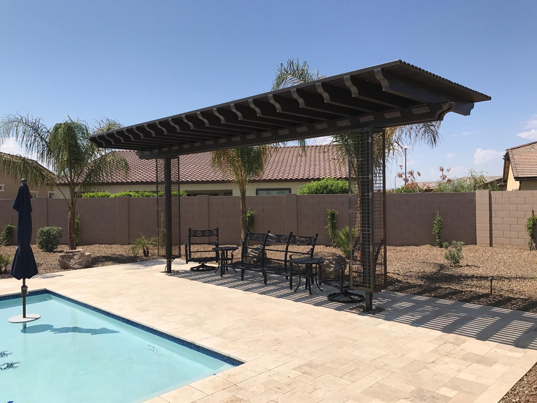 Two post Pergola with trellis cages for vines.jpg