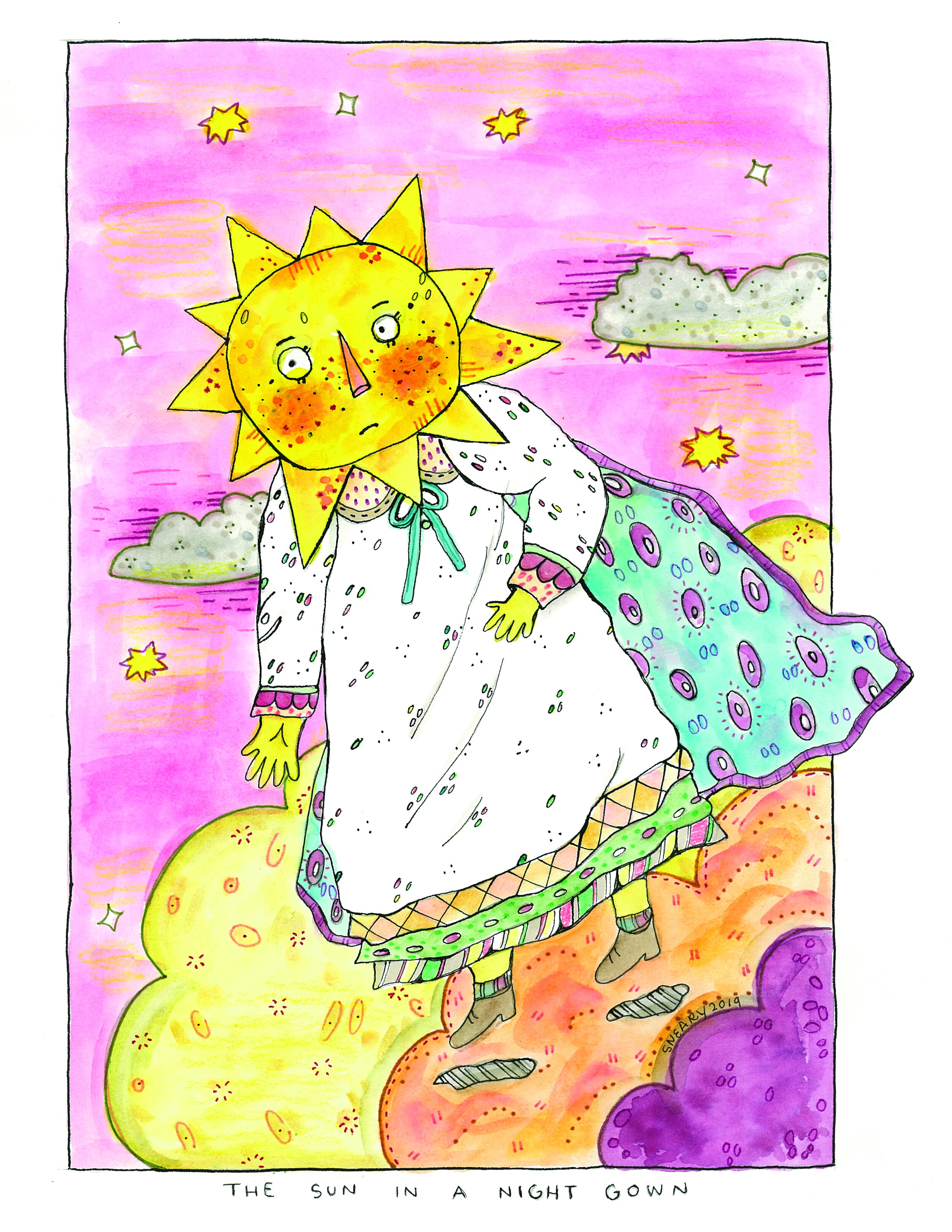 "The Sun in a Night Gown"