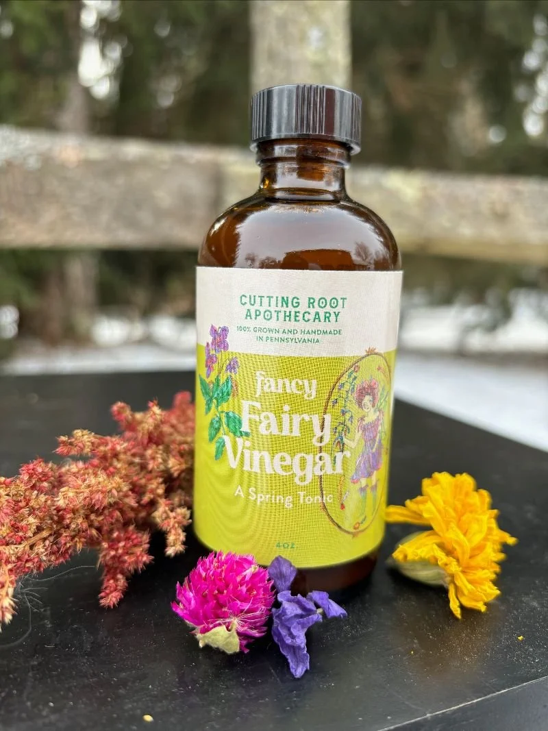 Label design for Cutting Root Farm