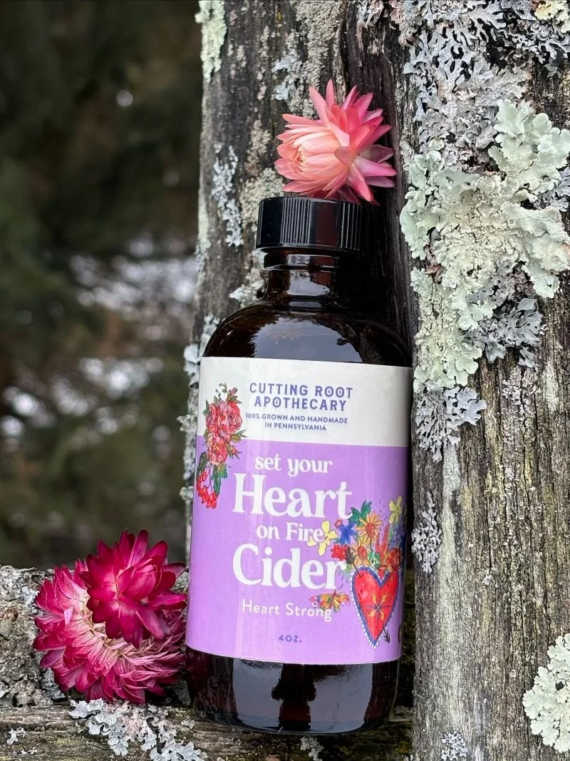 Label design for Cutting Root Farm