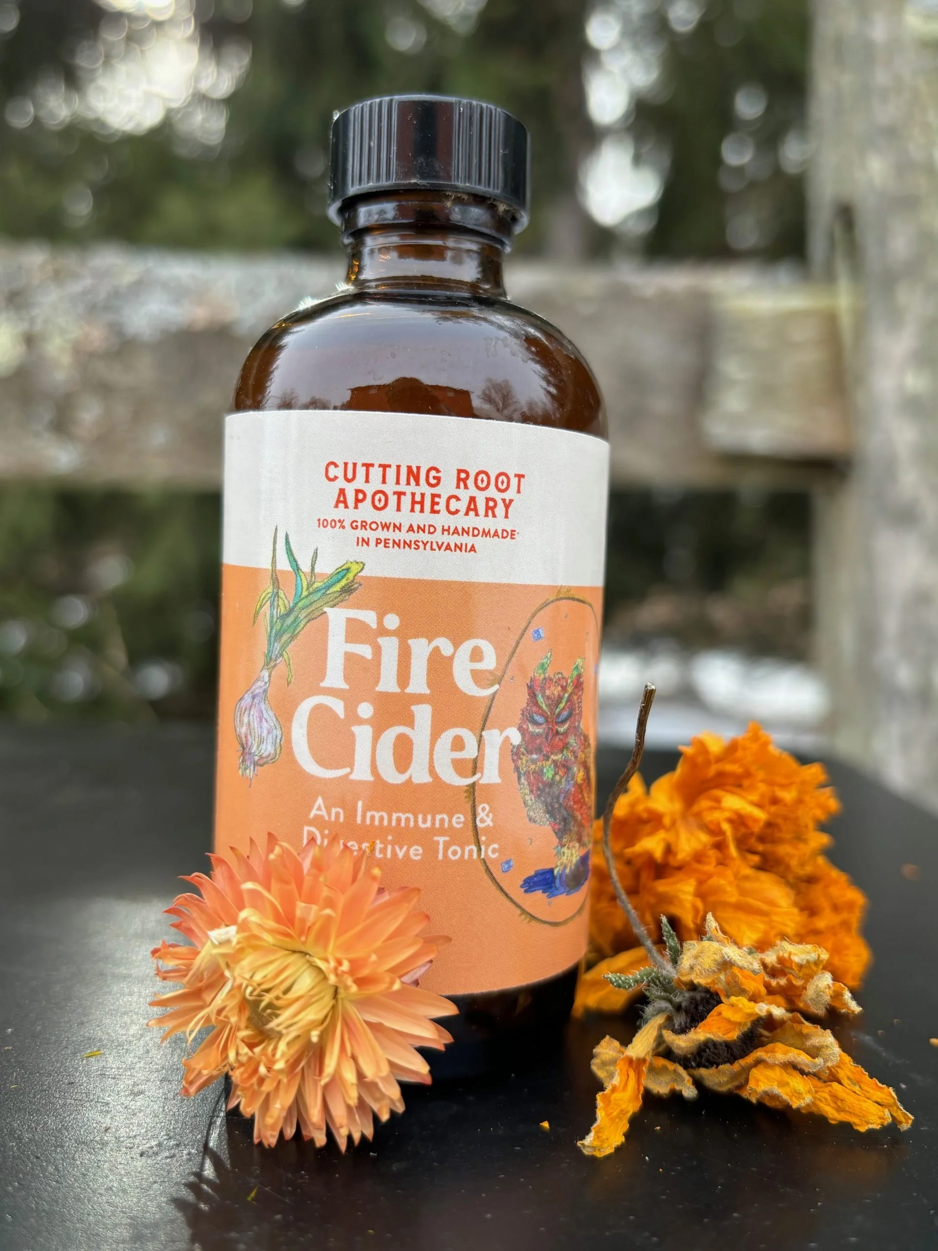 Label design for Cutting Root Farm