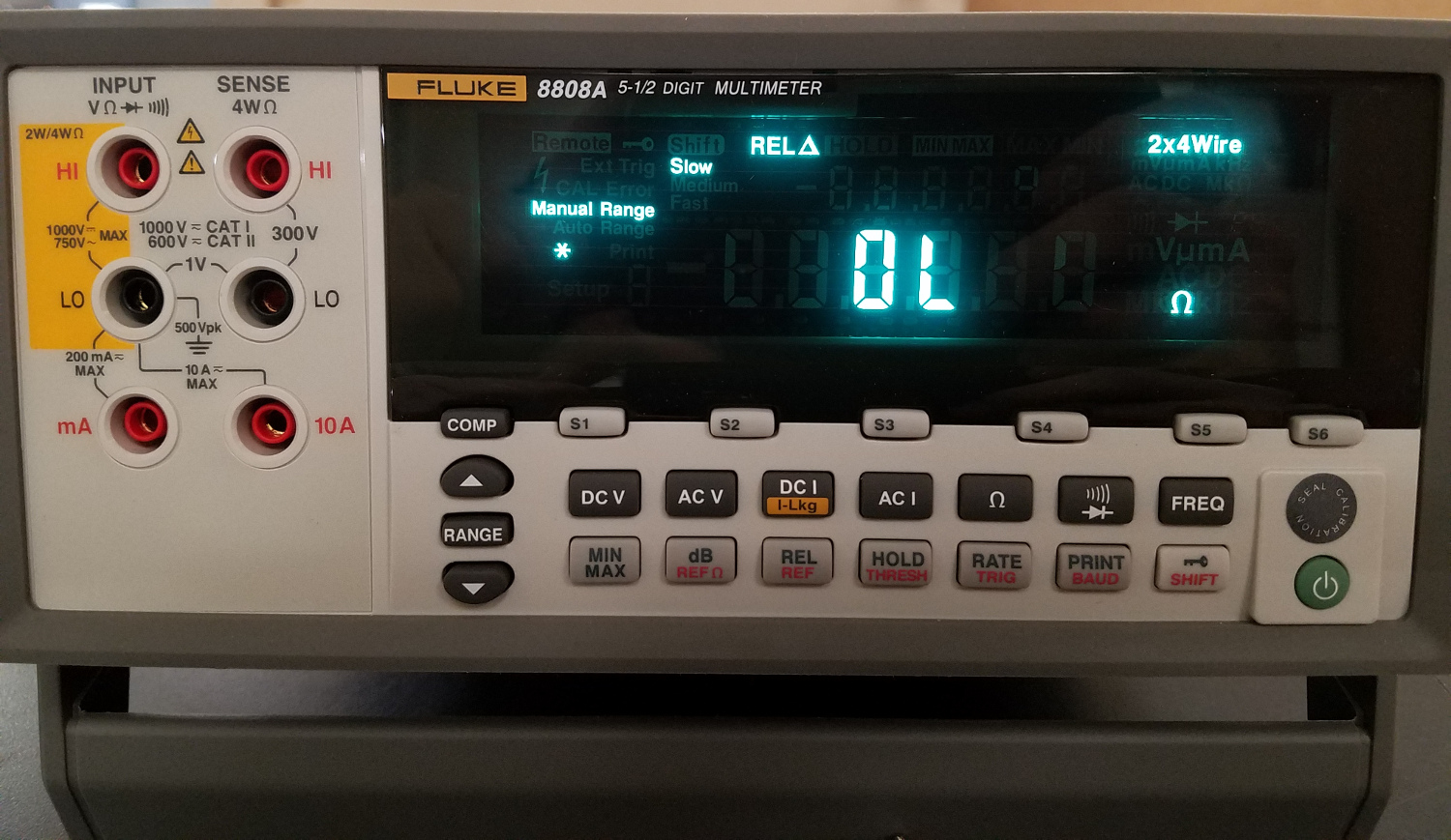Testing Resistance with a Fluke 8808A Multimeter – Review — Omnia MFG