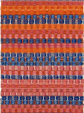 Anni Albers. Red and Blue. 61.6 × 37.8 cm