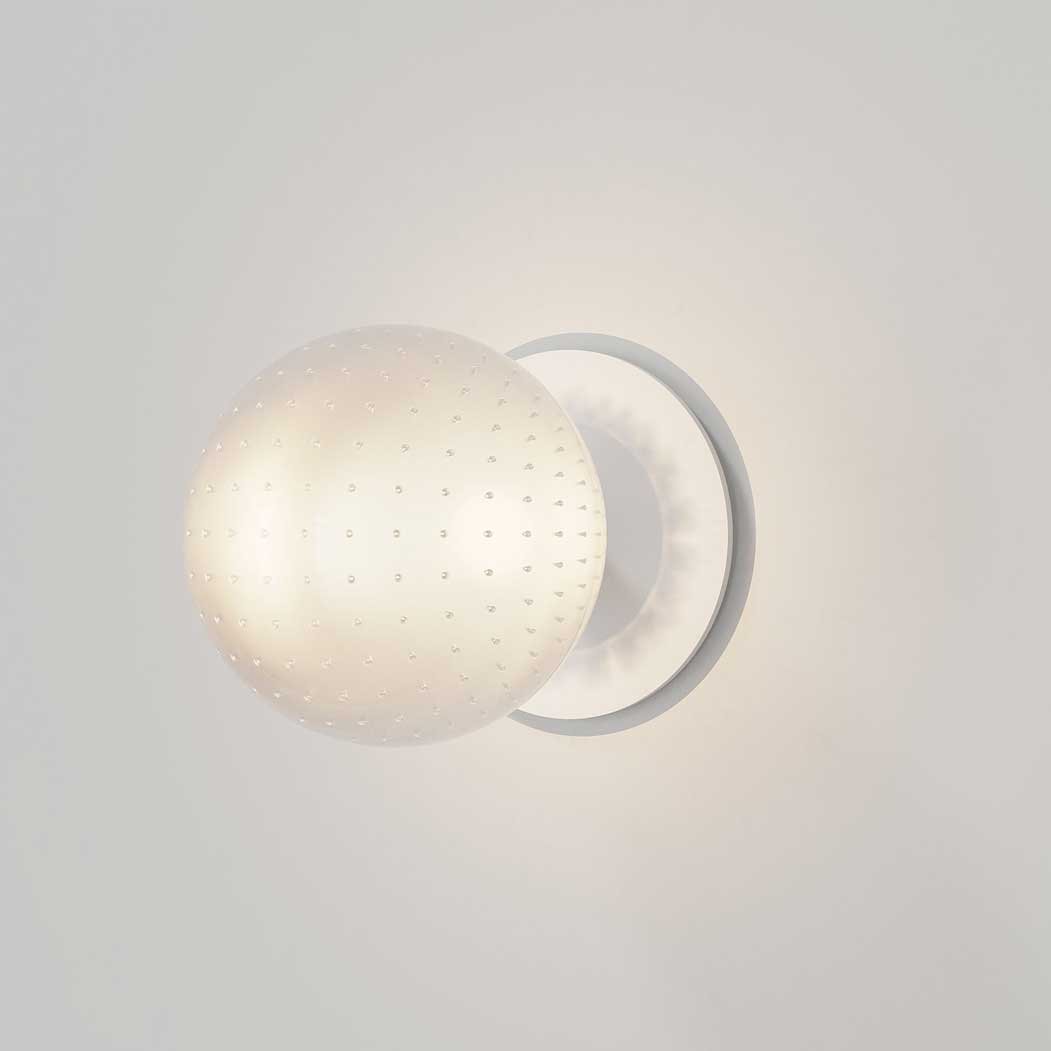 Sora Frosted Wall Light by SOKTAS – Miko Designs