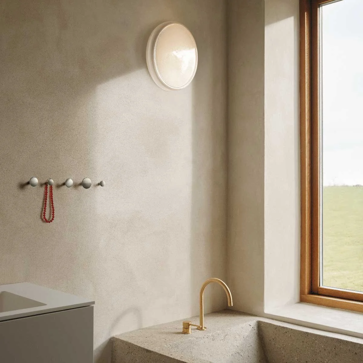 Looped Wall/Ceiling Lamp with Dimmer by Muuto