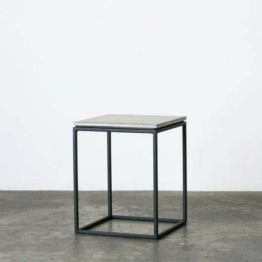 Soho Side Table with Flat Top by SLABSbyDesign.