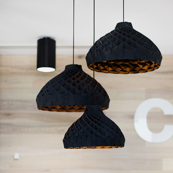 Miko Designs’ Designer Lighting - Nest Pendant by Copper Design