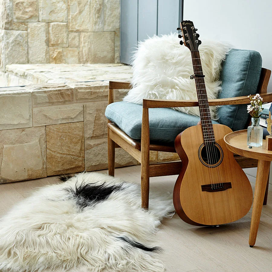 Icelandic Sheepskin Cushion – White 