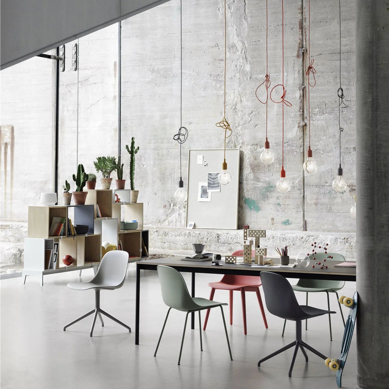 Miko Designs' Designer Furniture - Stacked Storage System by Muuto