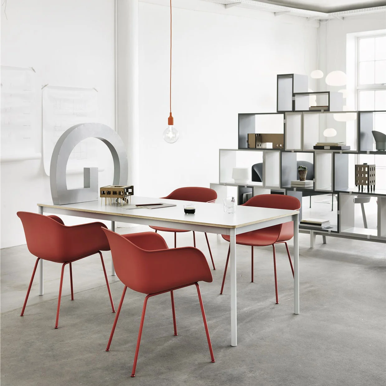 Miko Designs' Designer Furniture - Stacked Storage System by Muuto