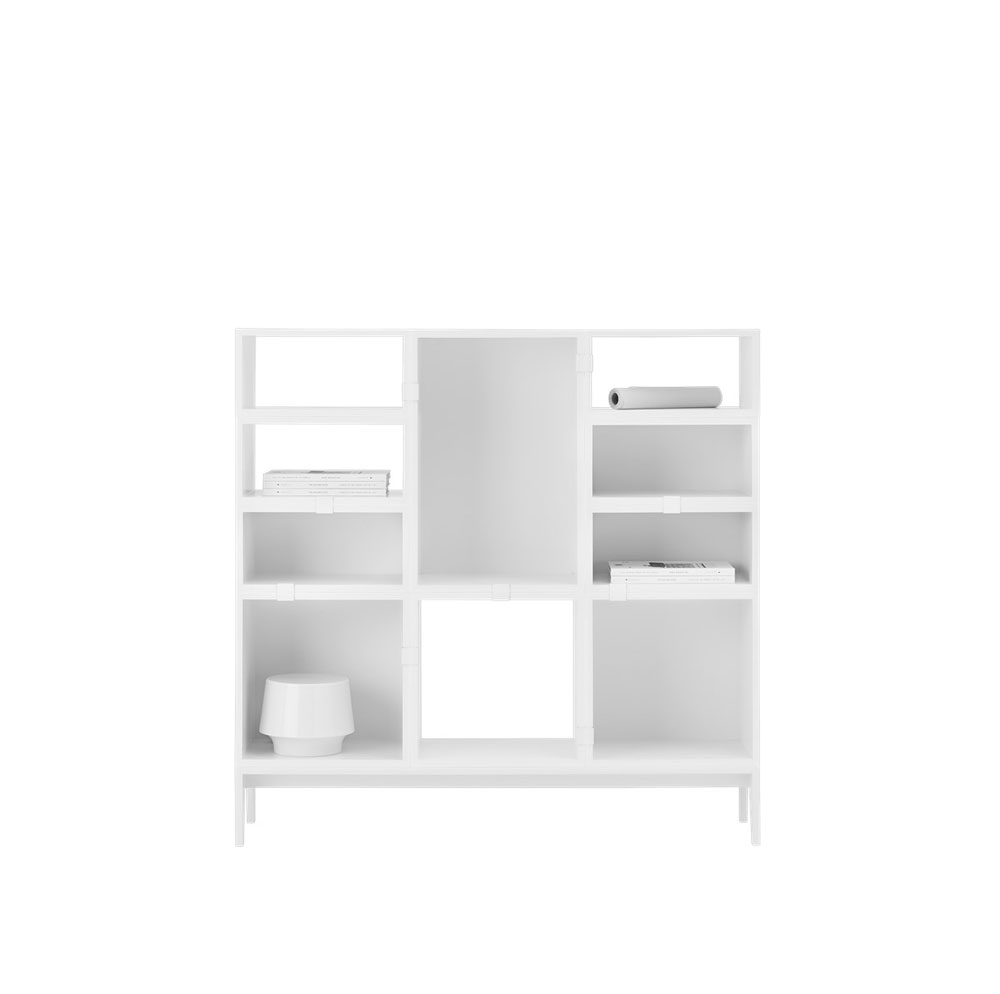 Miko Designs' Designer Furniture - Stacked Storage System by Muuto