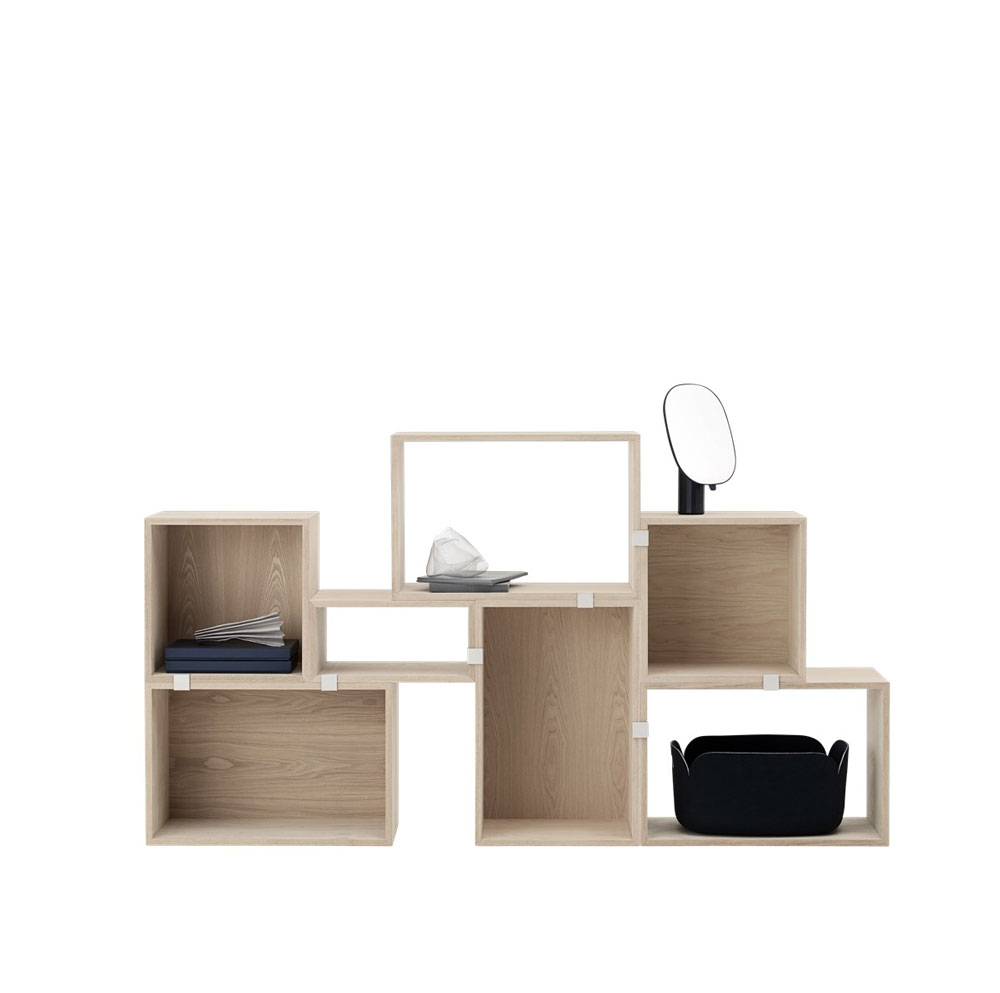 Miko Designs' Designer Furniture - Stacked Storage System by Muuto