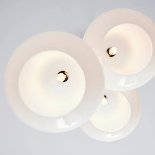 Miko Designs' Designer Lighting - Anoli 3 Opal by Nuura.