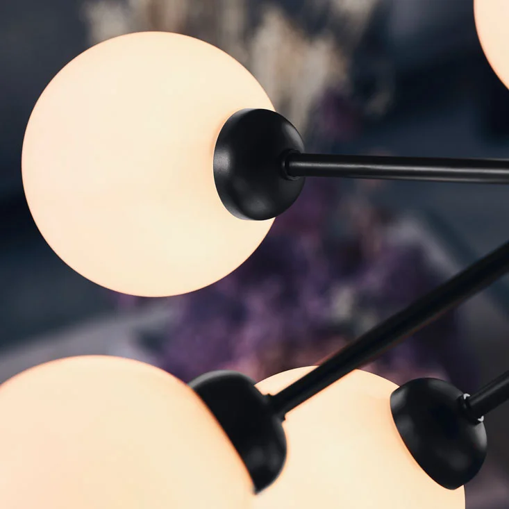 Miko Designs' Designer Lighting - Apiales 18 Satin Black by Nuura.