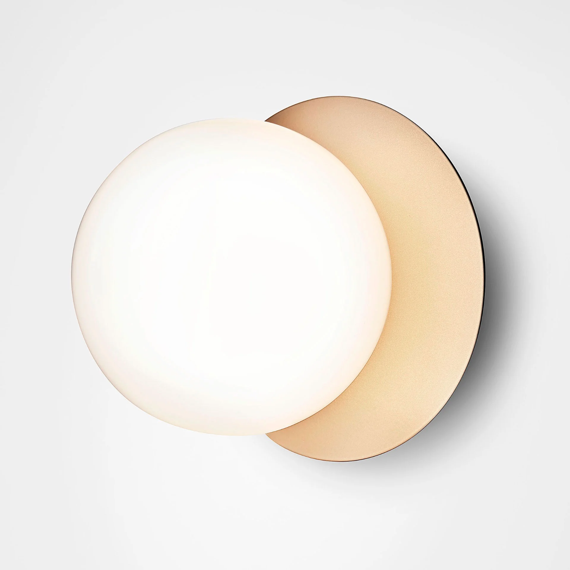 Miko Designs' Designer Lighting - Liila 1 Wall/Ceiling – Nordic Gold & Opal by Nuura.