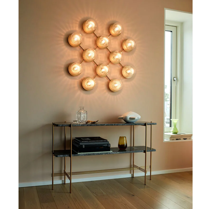 Miko Designs' Designer Lighting - Liila 12 Nordic Gold & Optic by Nuura.
