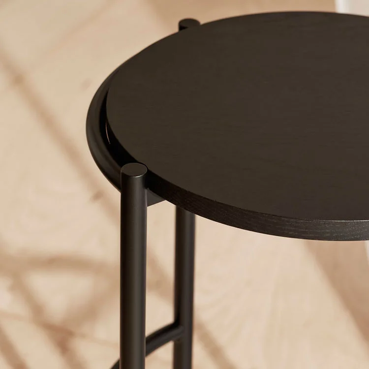 Miko Designs' Designer Furniture - High Stool in Black American Oak by Fomu