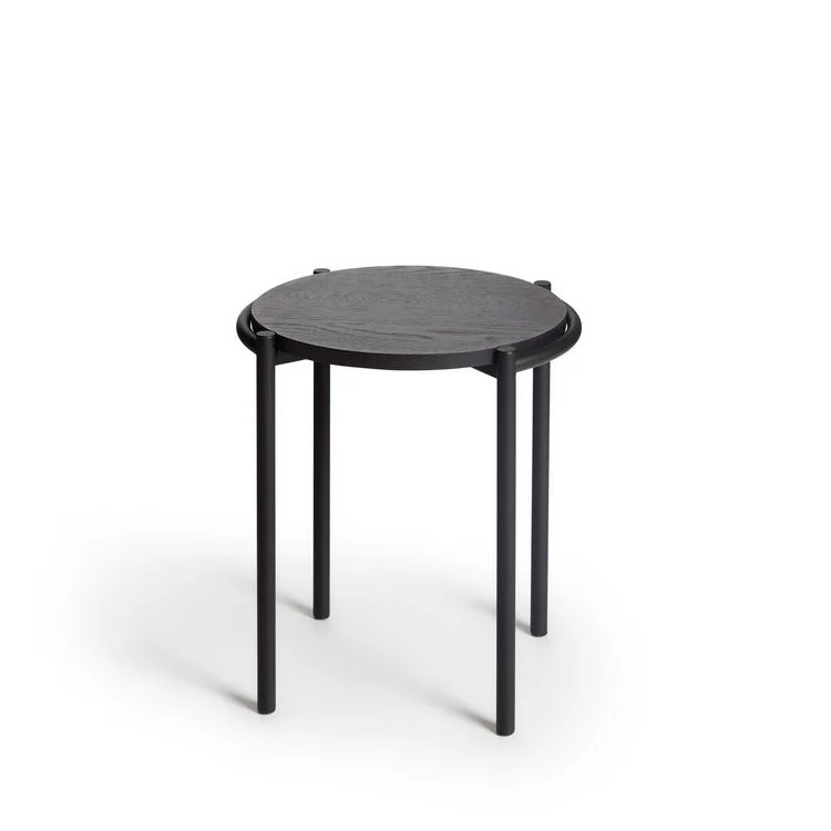 Fomu Low Stool – Black American Oak