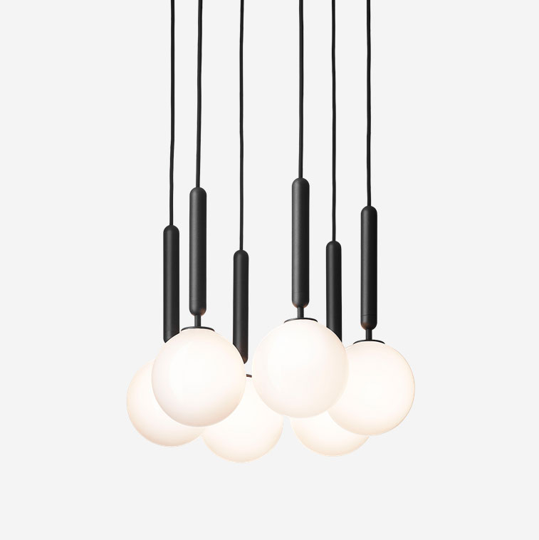 Miko Designs' Designer Lighting - Miira 6 Opal by Nuura.
