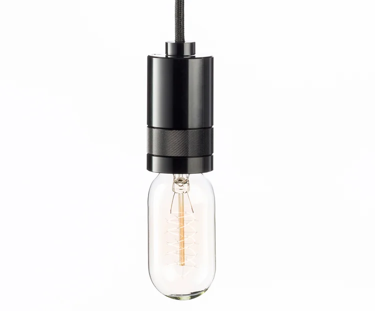 Miko Designs' Designer Lighting - Anodised Black Bala Pendant Light by Nightworks Studio