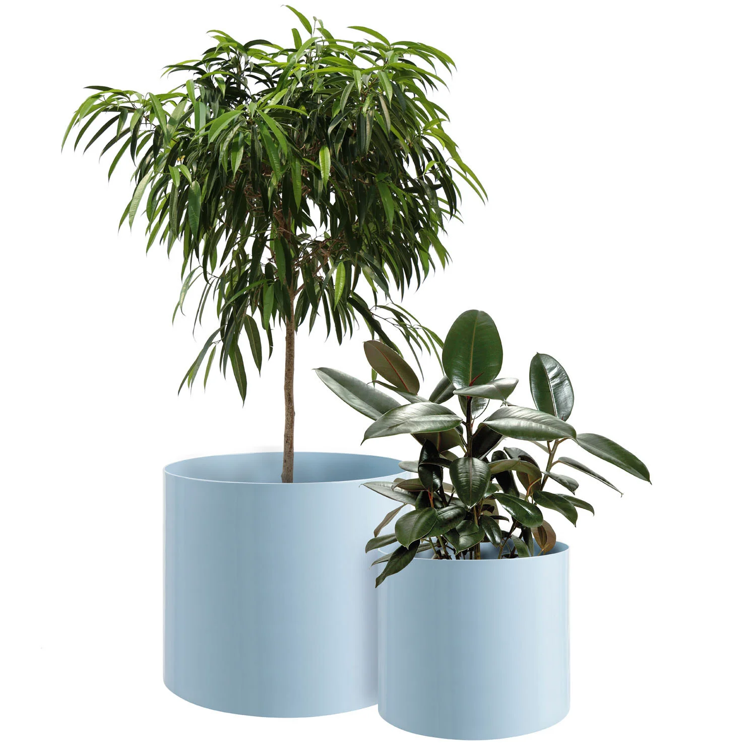 Chubby Spun Metal Pot