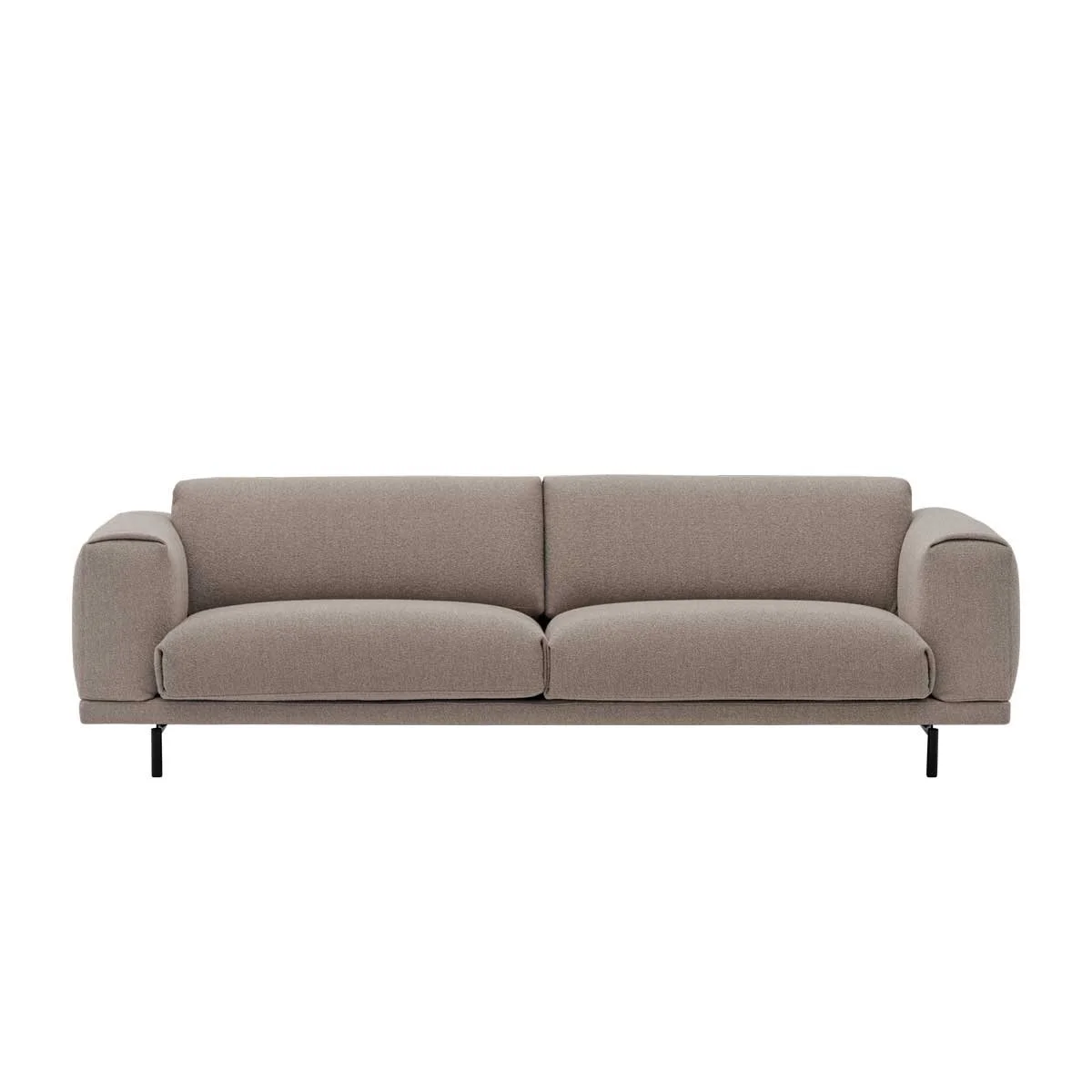 Rest 3.5-Seater Sofa with Metal Base – Muuto