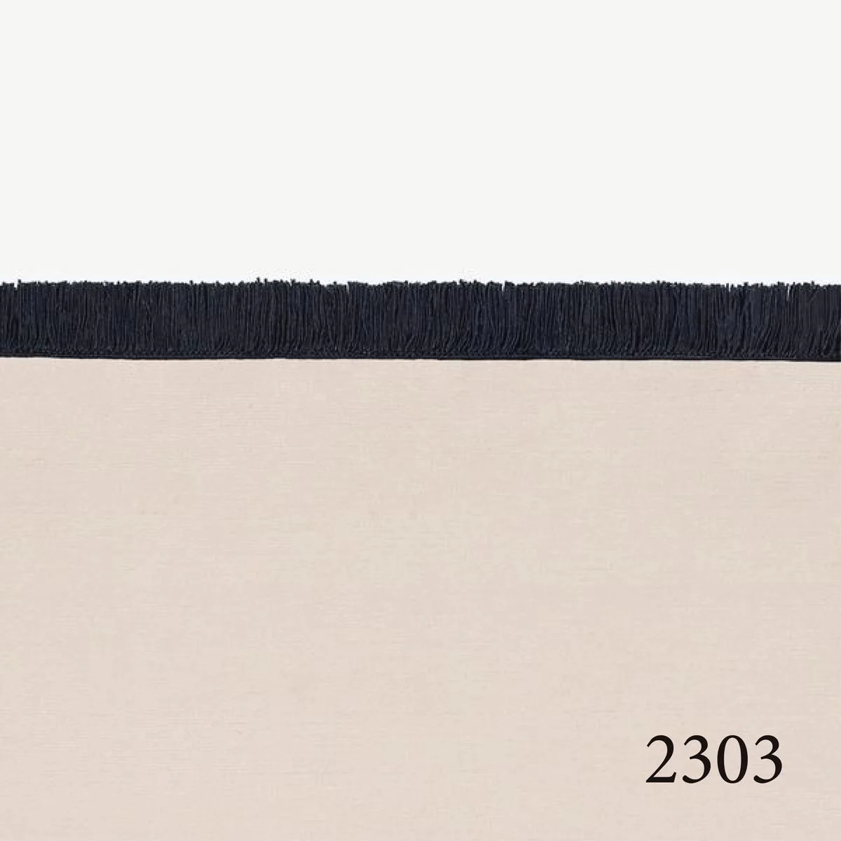 Zenit Cross Coloured Fringes Rug by Kvadrat – Miko Designs