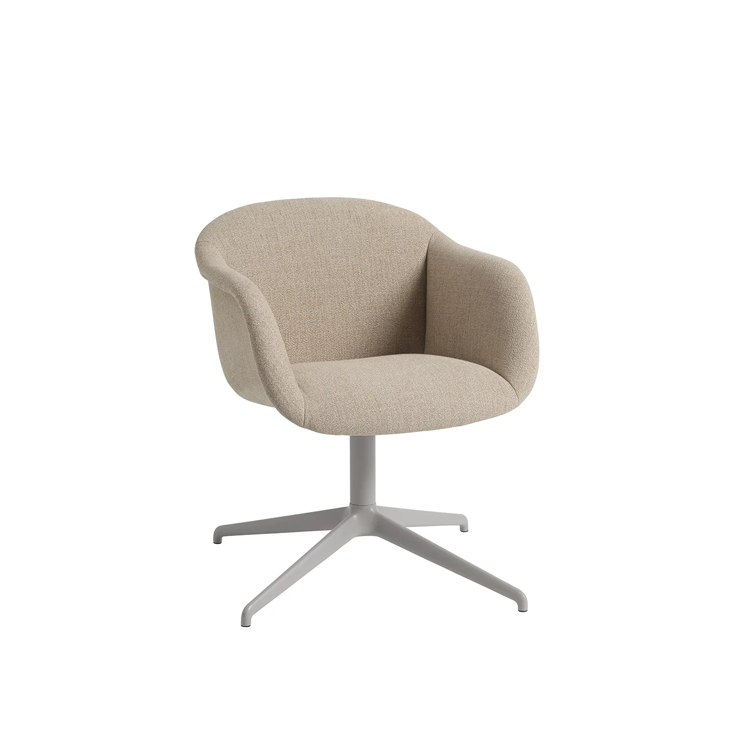 Fiber Soft Armchair with Swivel Base by Muuto – Miko Designs