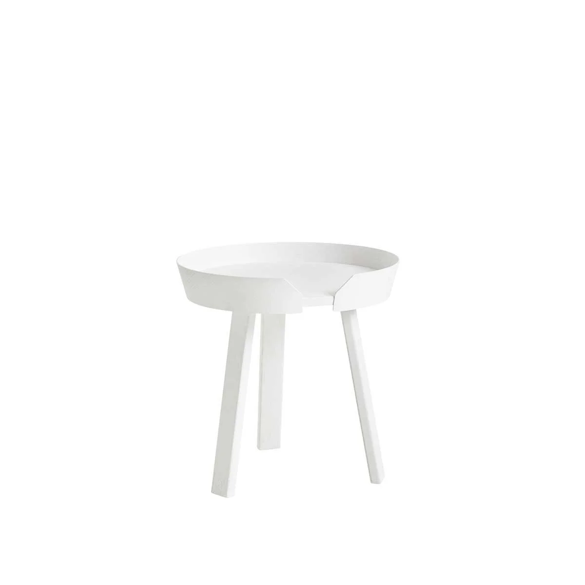 Muuto Around Side Table in White