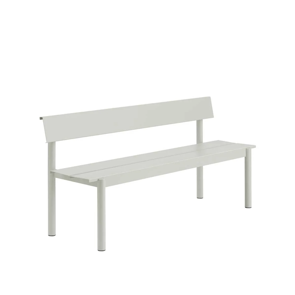 Miko Designs' Designer Furniture - Linear Bench With Backrest by Muuto.