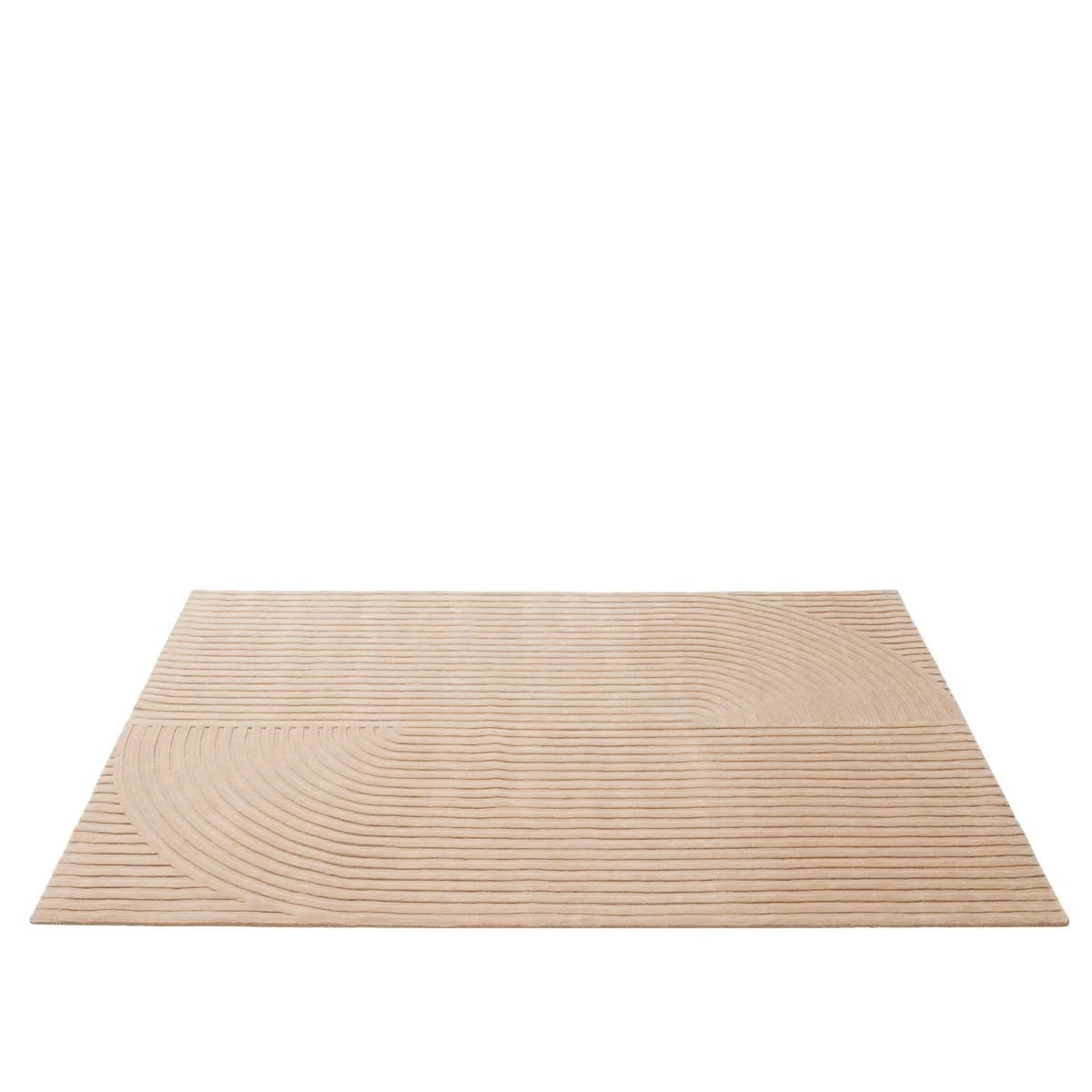 Muuto Relevo Quattro Rug in colour Light Rose