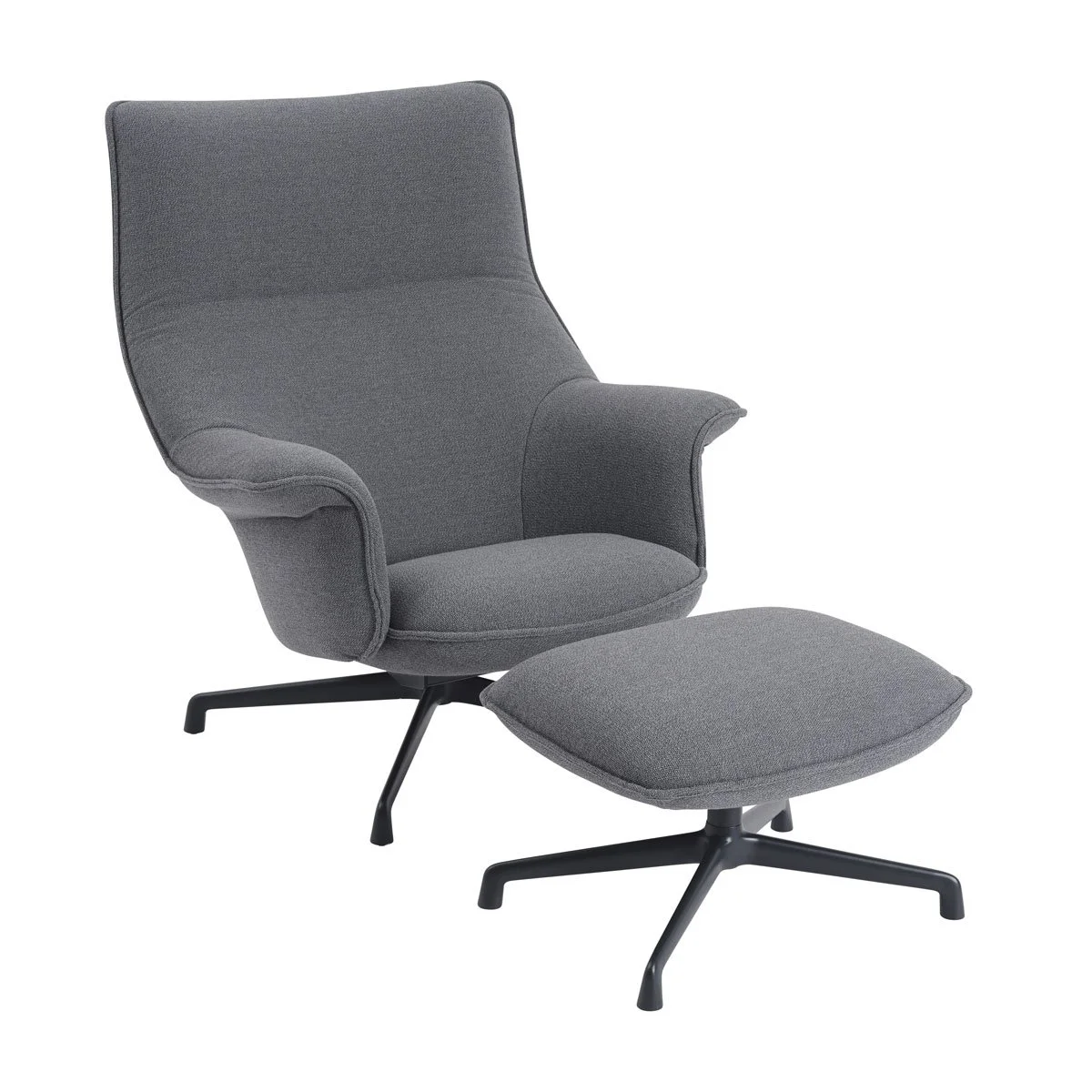 Miko Designs' Designer Furniture – Doze Lounge Chair High Back with Swivel Base by Muuto