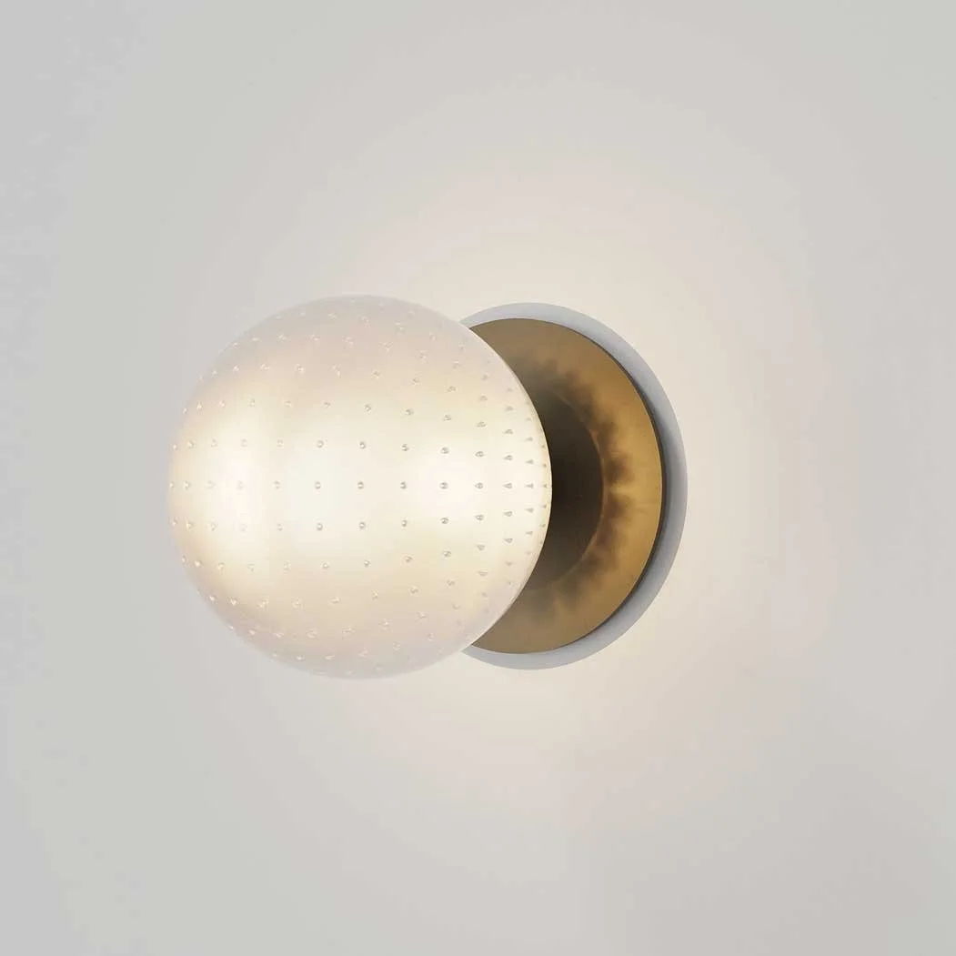 Sora Frosted Wall Light by SOKTAS – Miko Designs