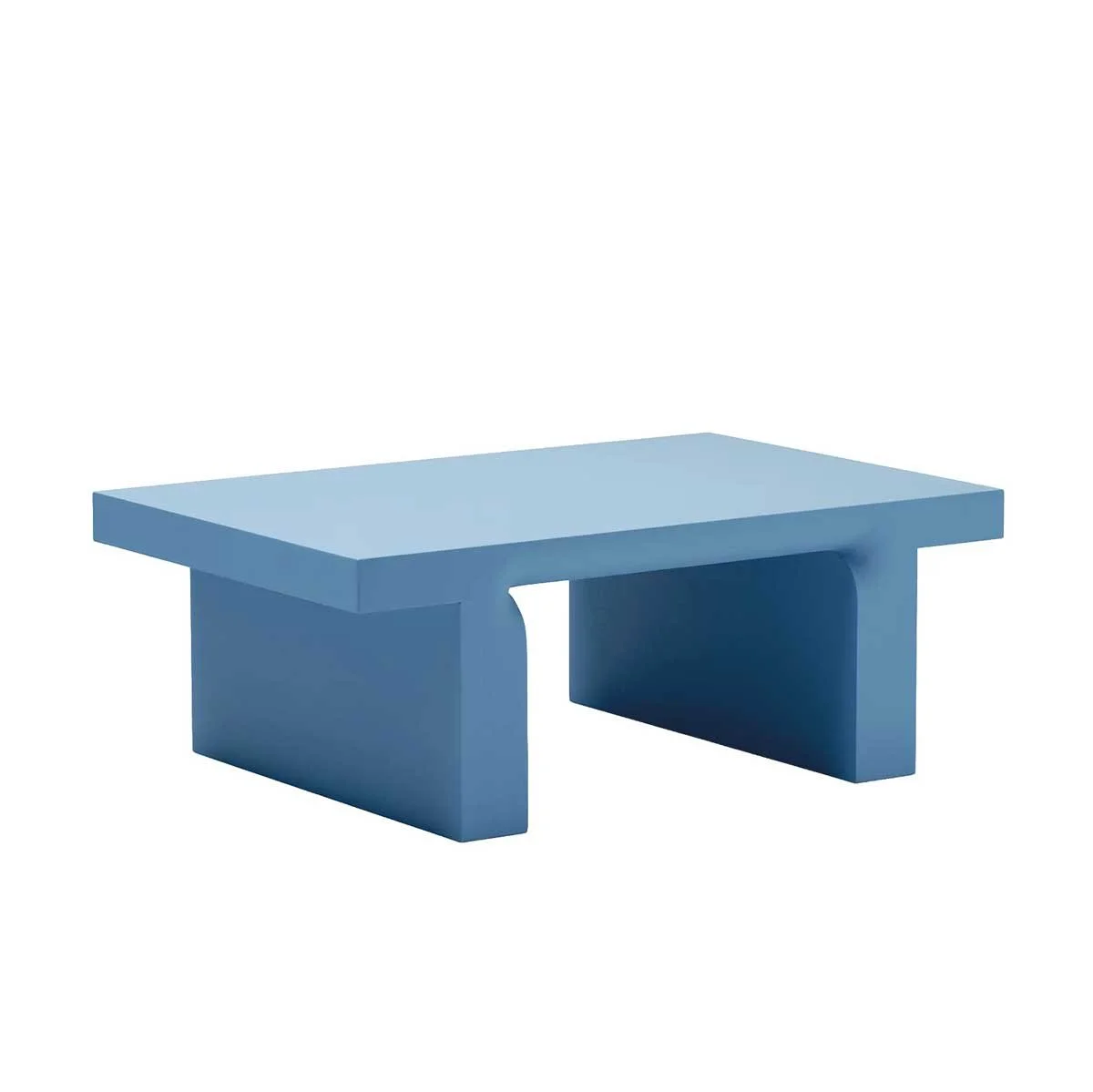 Mattiazzi Oto Coffee Table in Okoume Blue