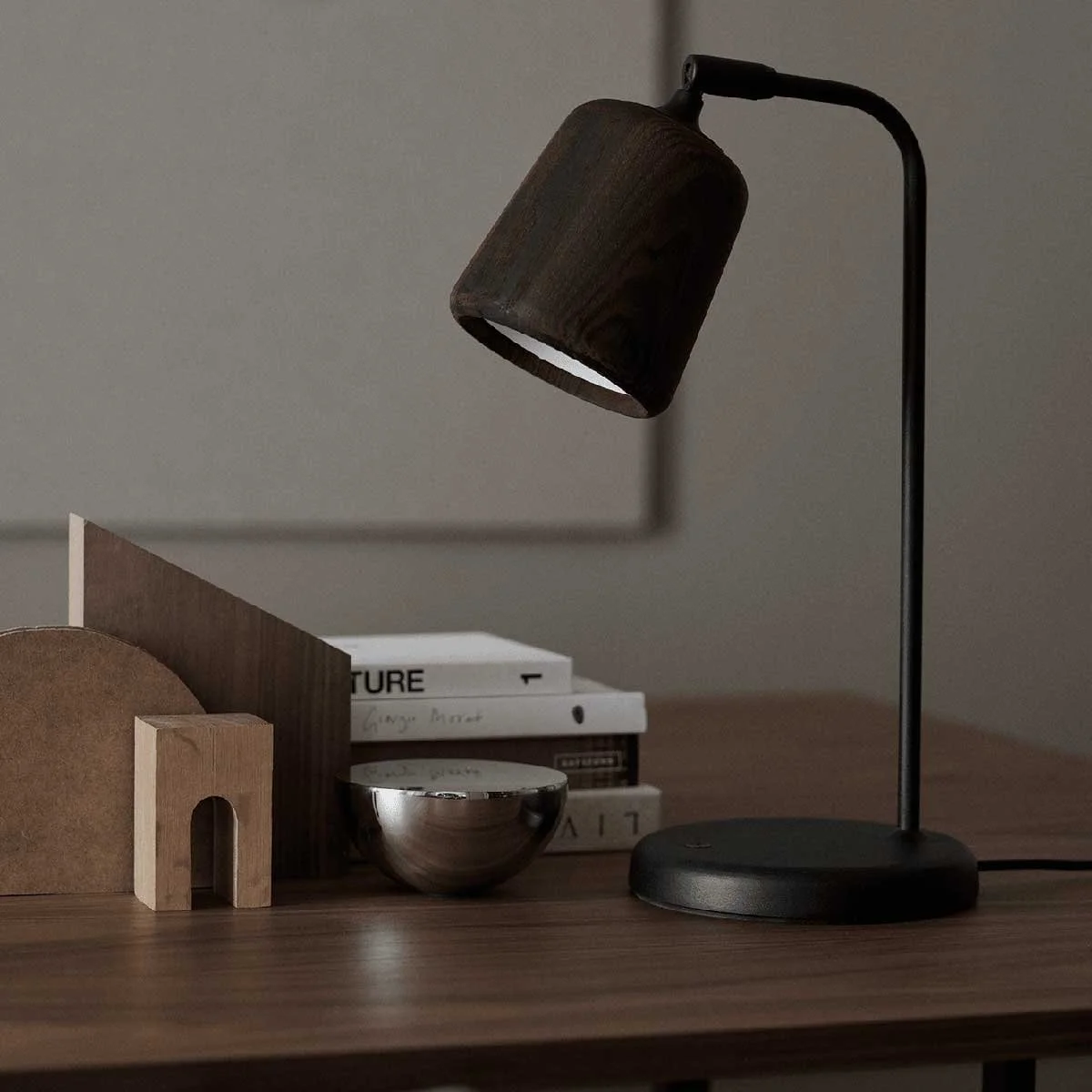 Material Table Lamp by New Works – Miko Designs