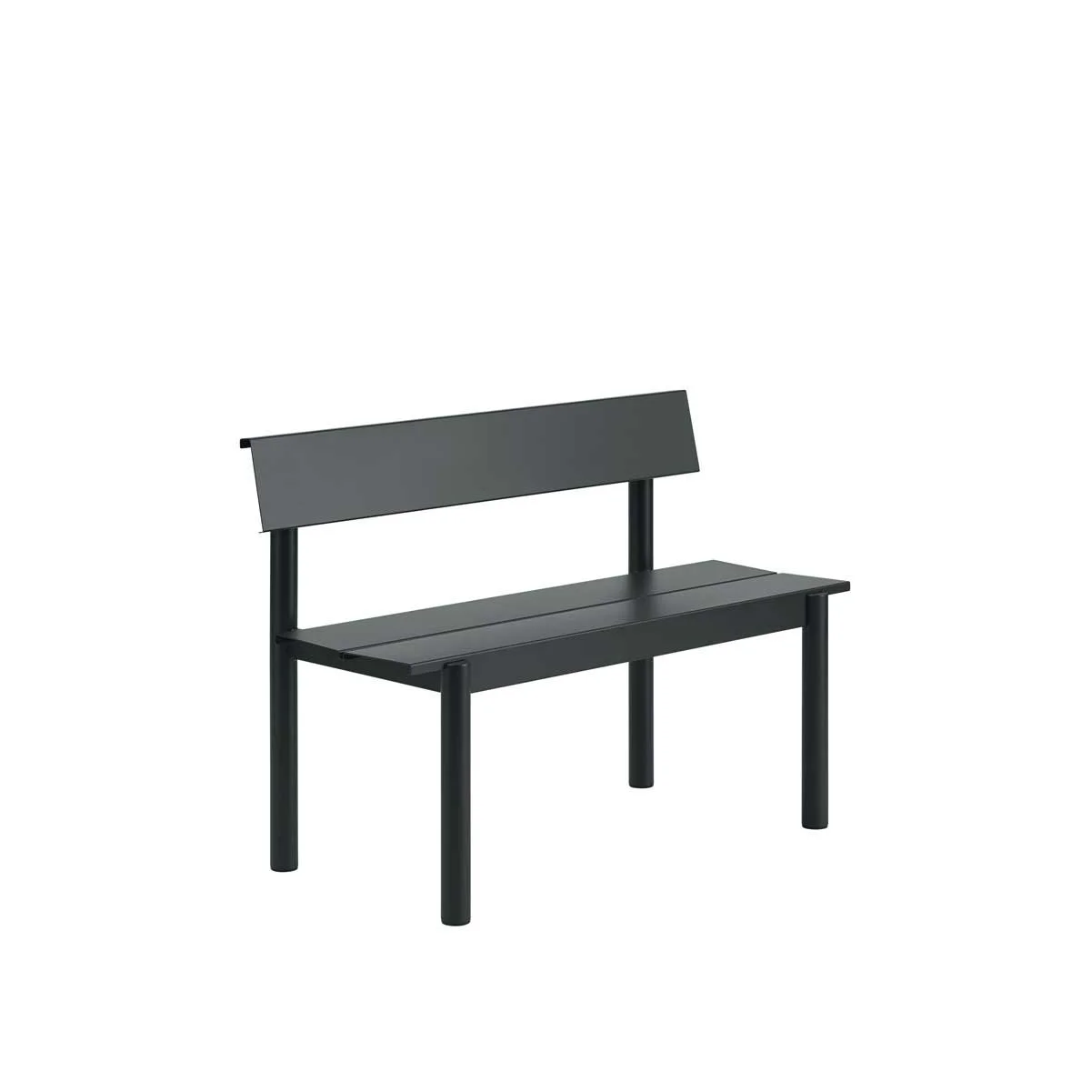 Miko Designs' Designer Furniture - Linear Bench With Backrest by Muuto.