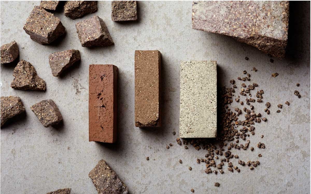Brick waste explored in Anchor's research and development.