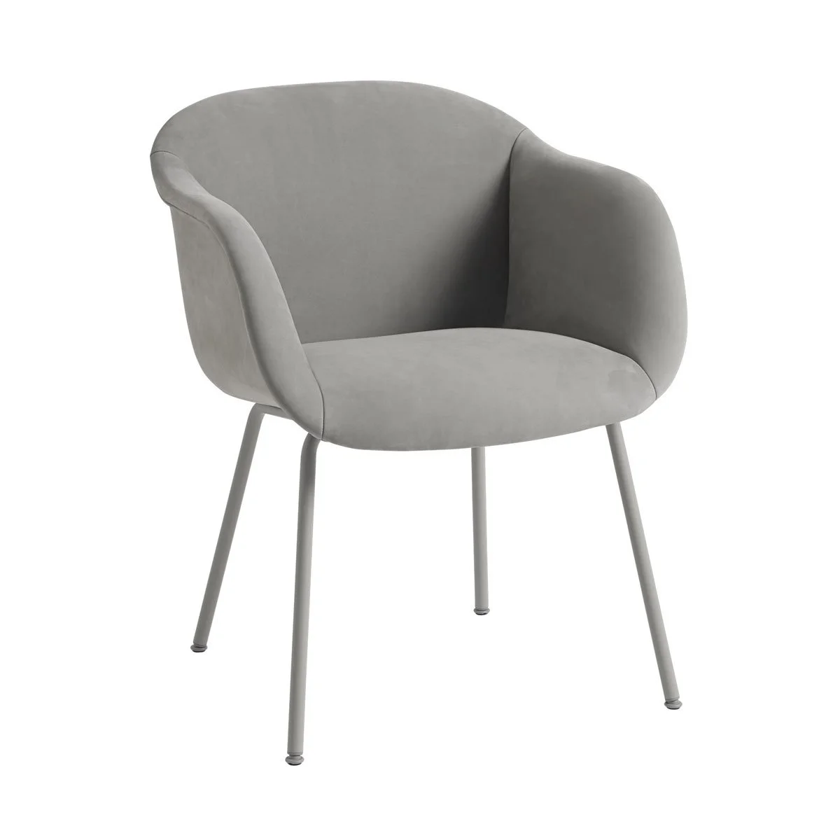 Fiber Soft Armchair with Tube Base by Muuto – Miko Designs