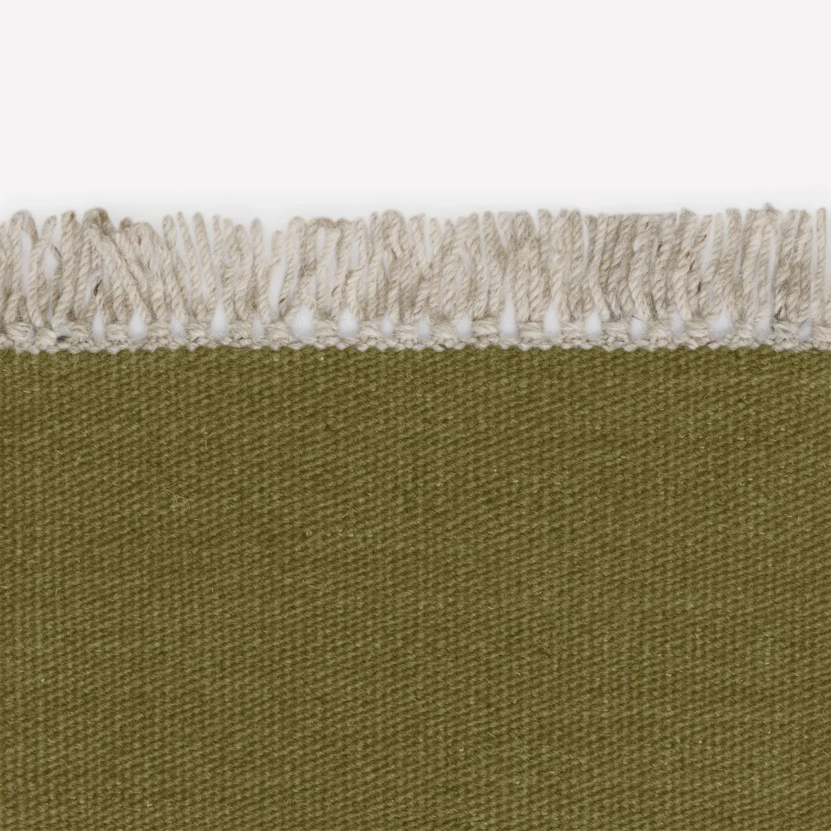 Kelim Naturally Coloured Fringes Rug