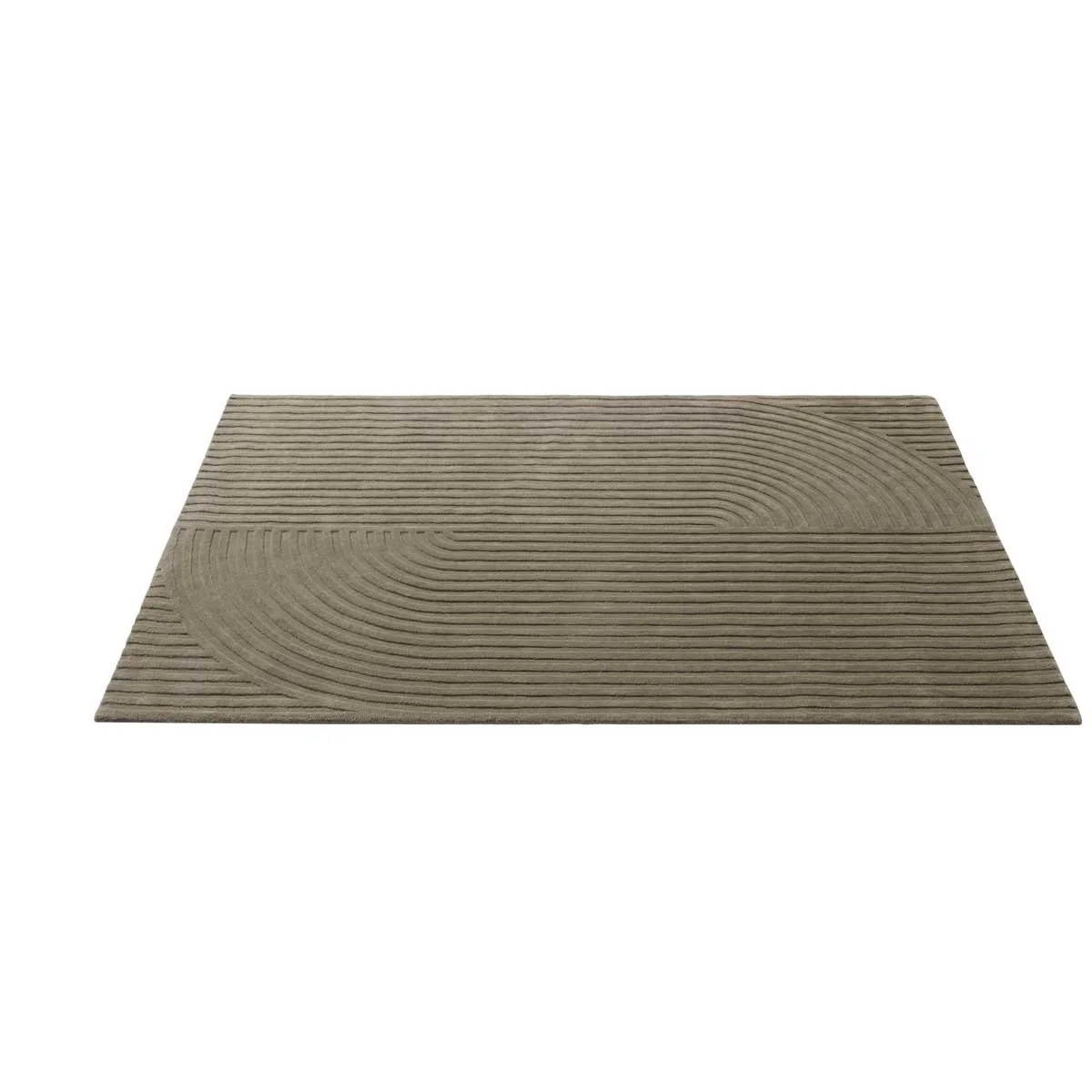 Muuto Relevo Quattro Rug in colour Taupe