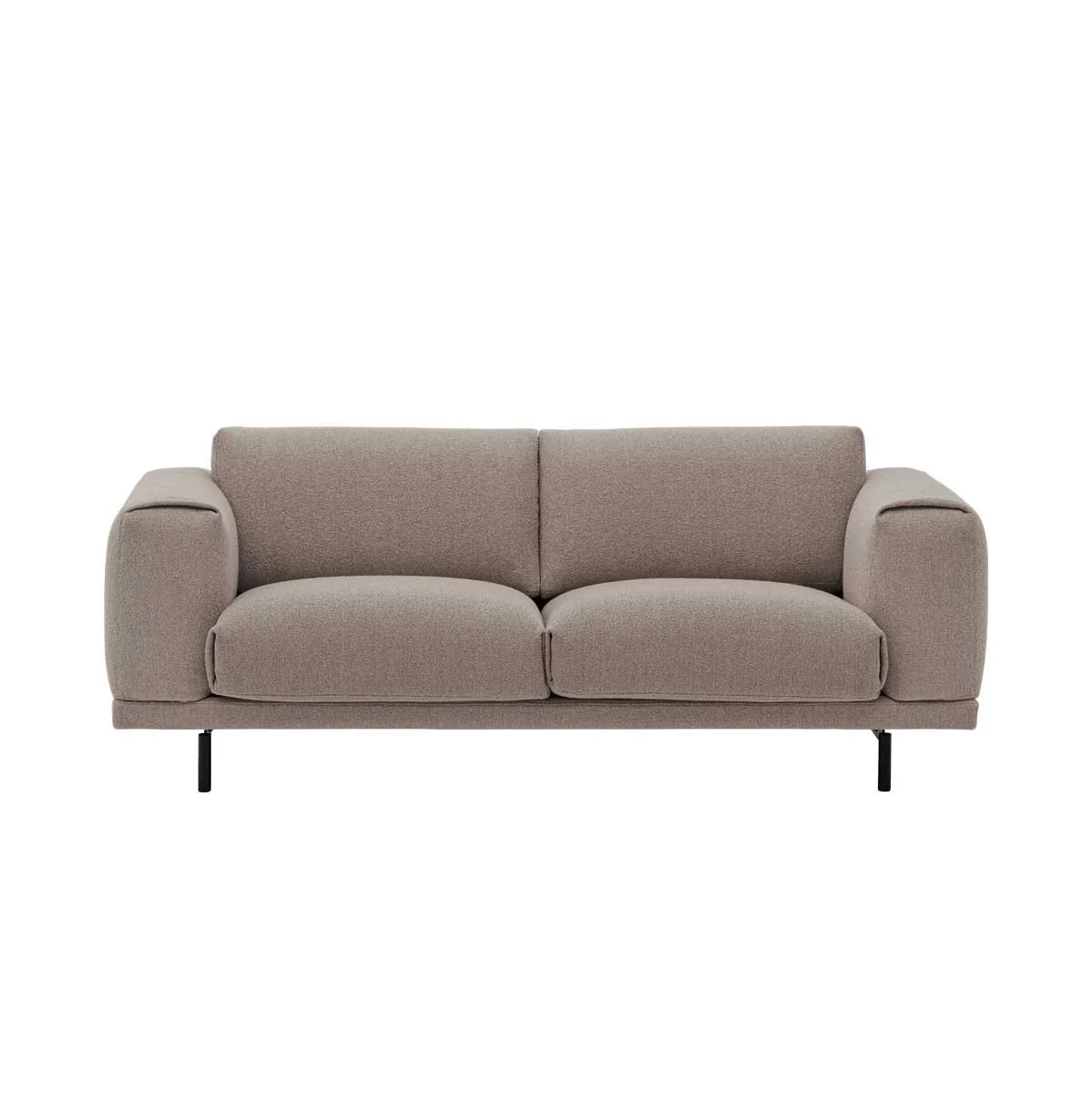 Rest 2-Seater Sofa with Metal Base– Muuto