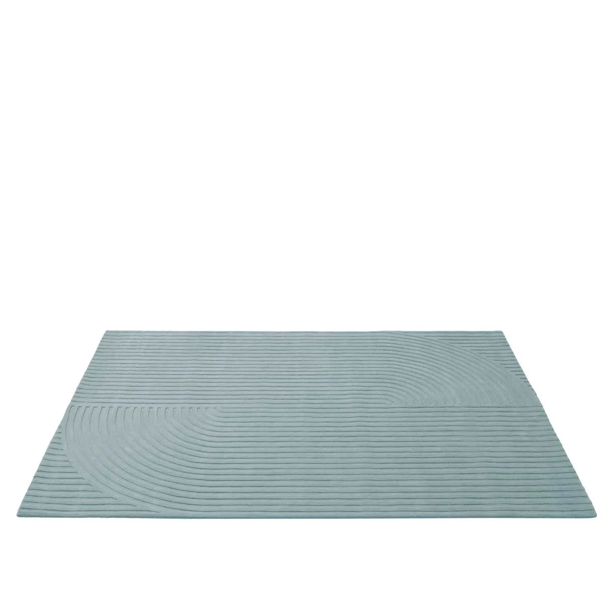 Muuto Relevo Quattro Rug in colour Sage Green