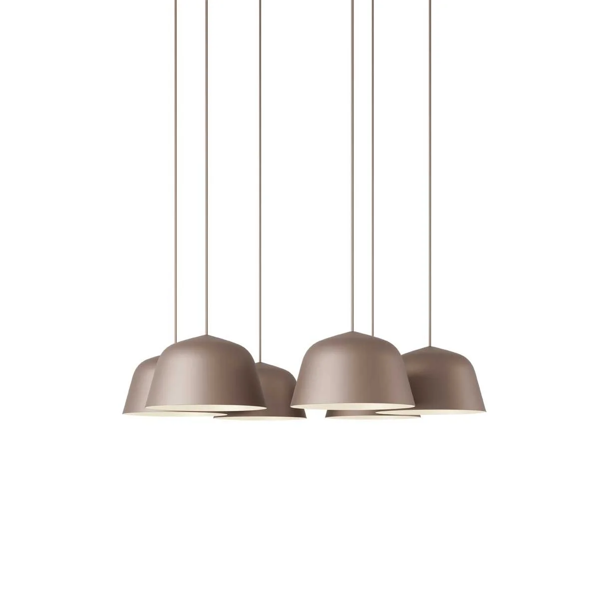 Ambit Pendant Cluster in Taupe by Muuto –Miko Designs