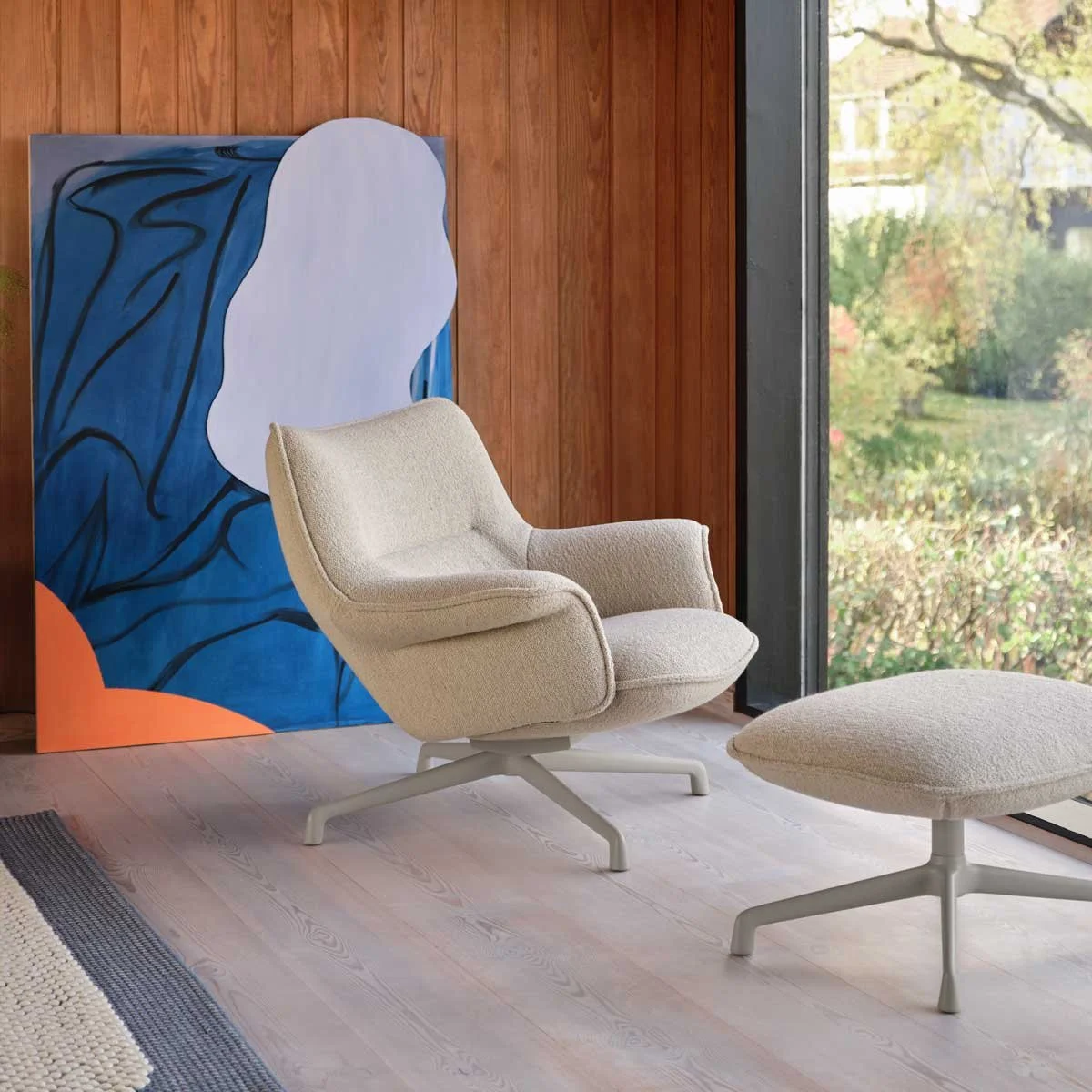 Doze Ottoman Swivel Base by Muuto – Miko Designs